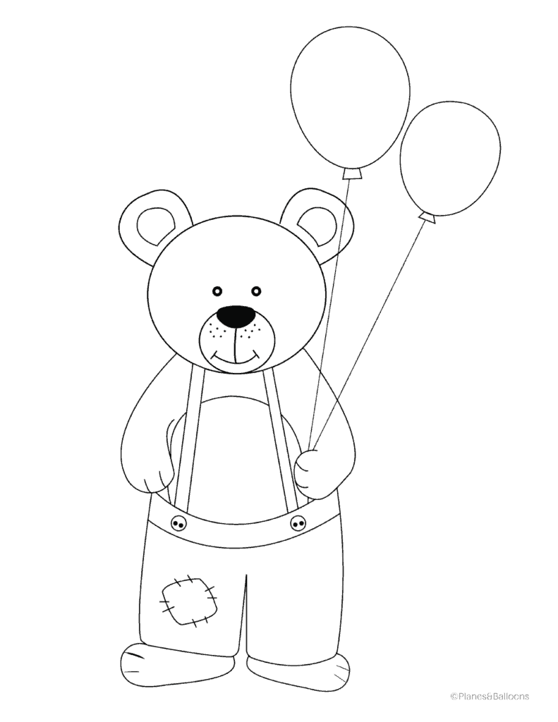 Birthday Coloring Pages Free Printable
