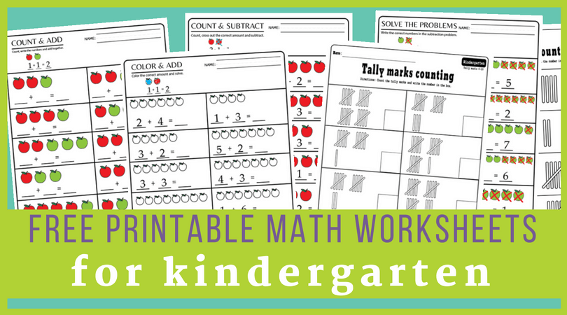 15 Kindergarten Math Worksheets Pdf Files To Download For Free