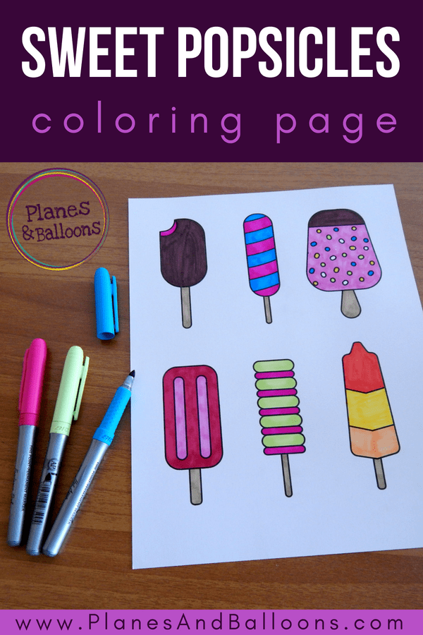 ice cream coloring pages