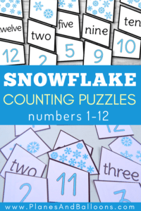winter math activities for kindergarten