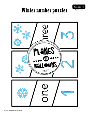 winter number puzzles