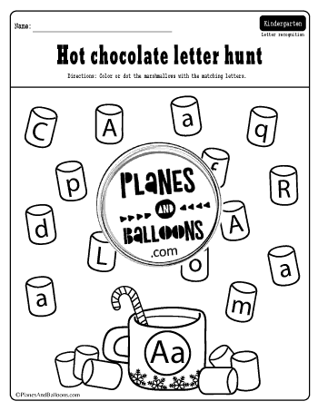 winter alphabet