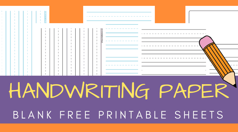 Handwriting Paper – Free Printable