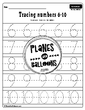 number tracing worksheets pdf