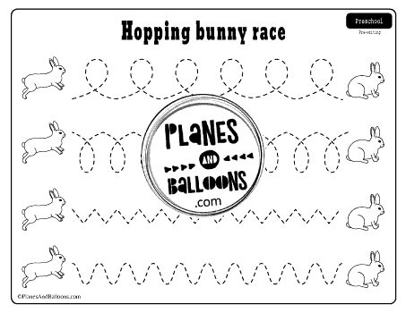 Tracing lines printables preschool