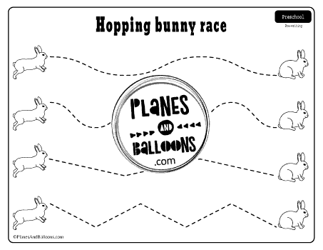 Tracing lines printables preschool