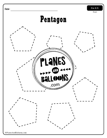 Tracing shapes worksheets pdf