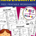 Ending sounds worksheets for kindergarten pdf
