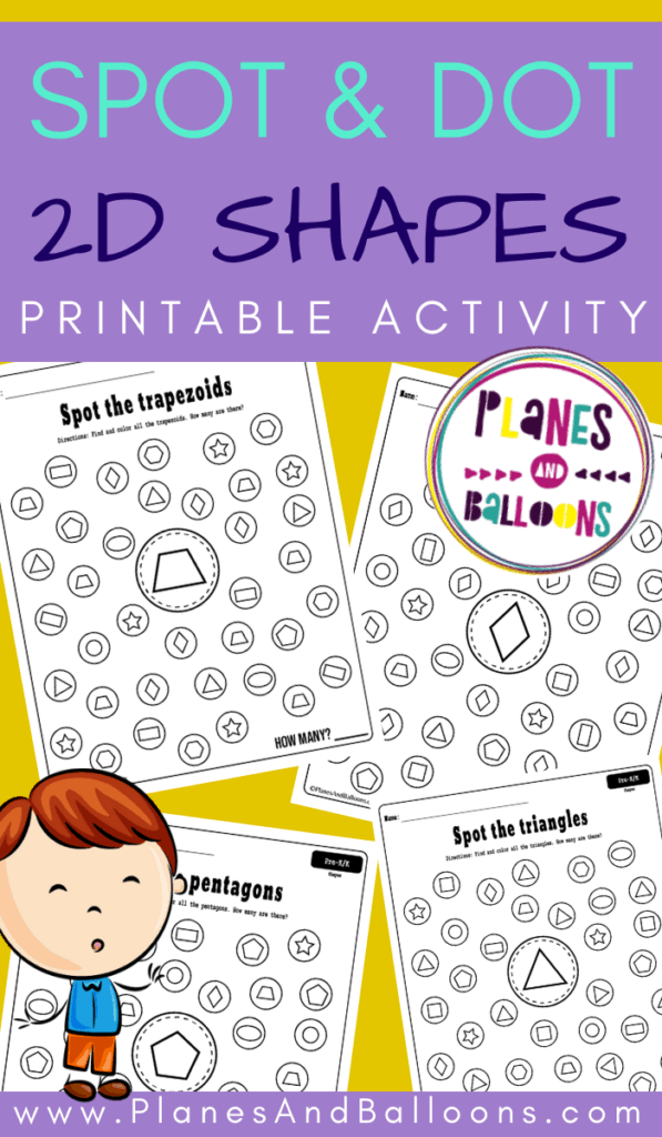 spot and dot shapes free printable