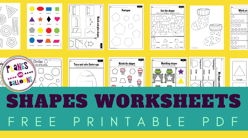 shapes worksheets