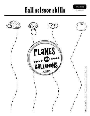 edgy lines cutting worksheets for preschoolers