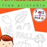 Fall prewriting activities for 3 year olds preschoolers