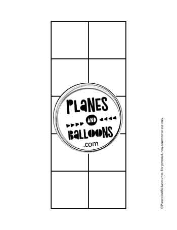 Large blank ten frame printable